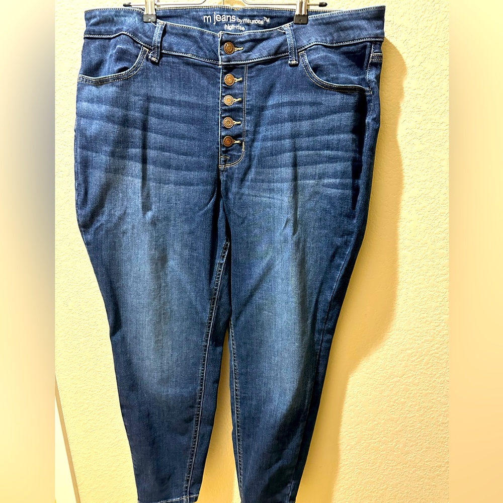 High rise plus size jeans from Maurice’s
